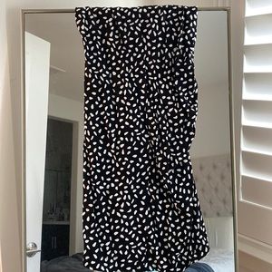 Black & White Dotted Skirt